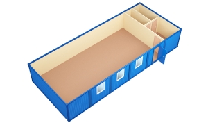 Модульное здание из блок-контейнеров №07