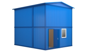 Модульное здание из блок-контейнеров №03