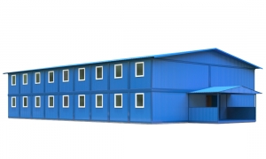 Модульное здание из блок-контейнеров №11